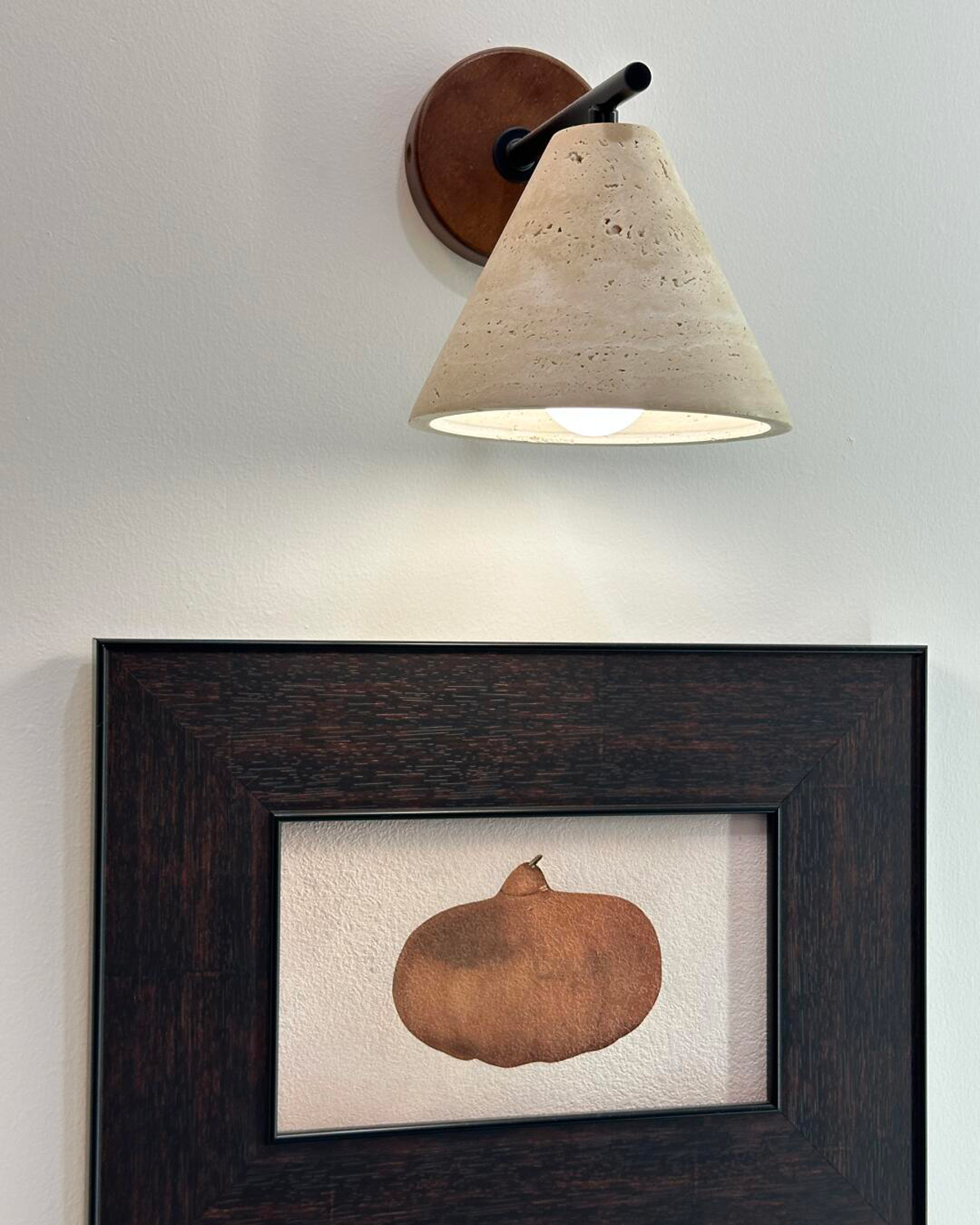 Sola Travertine Wall Lamp