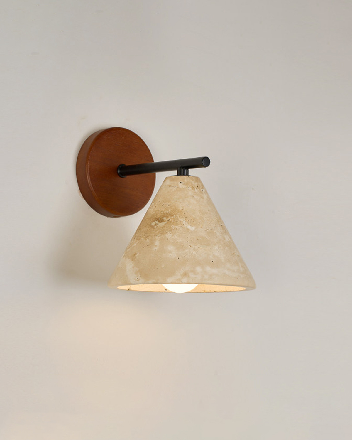 Sola Travertine Wall Lamp