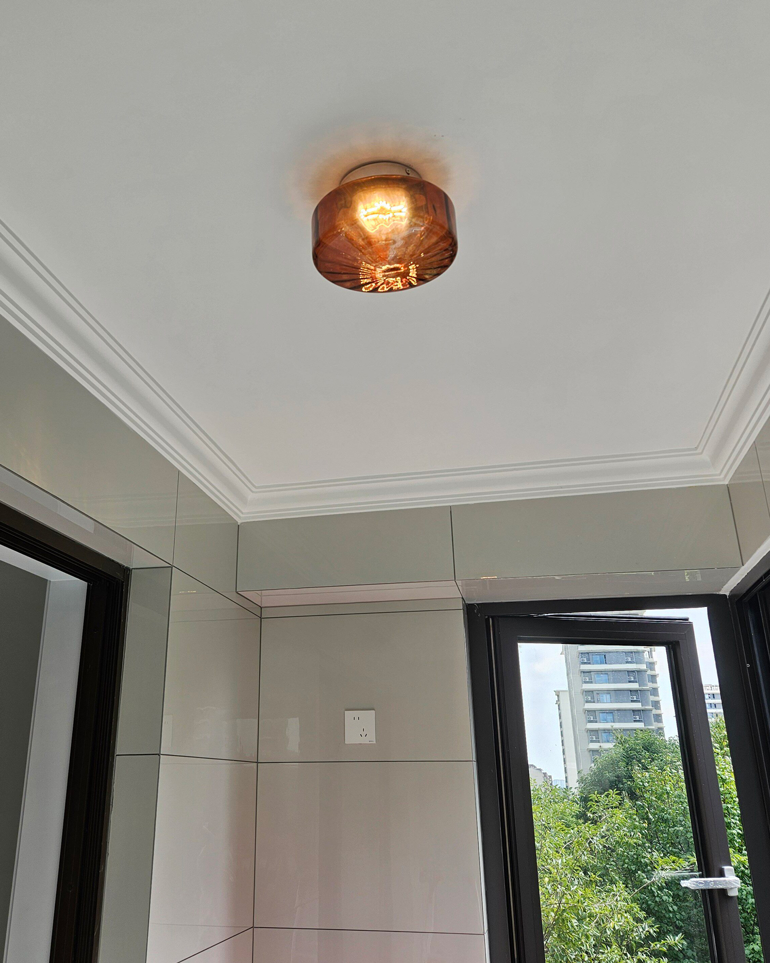 Solace Glass Ceiling Light