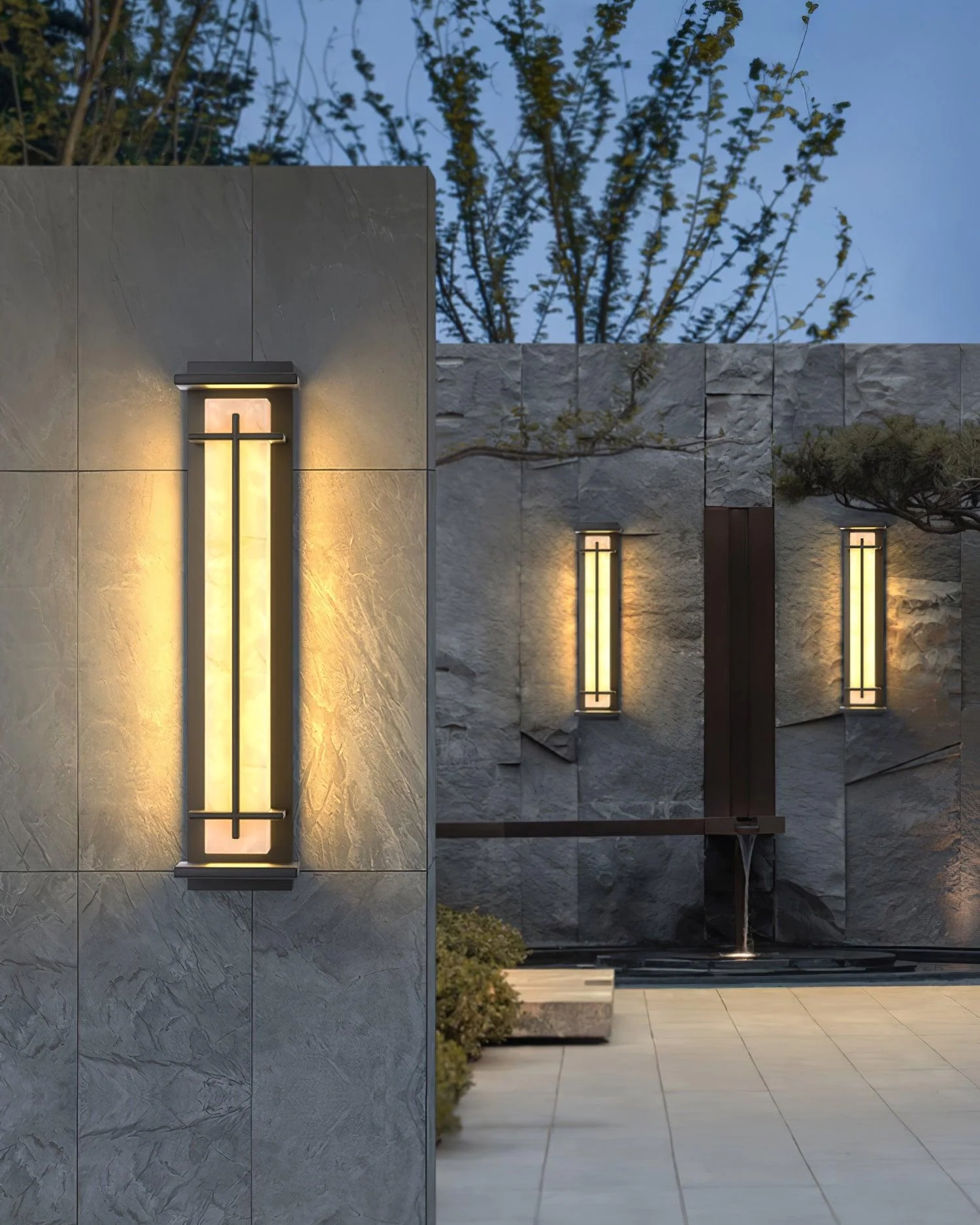Square Outdoor Wall Light