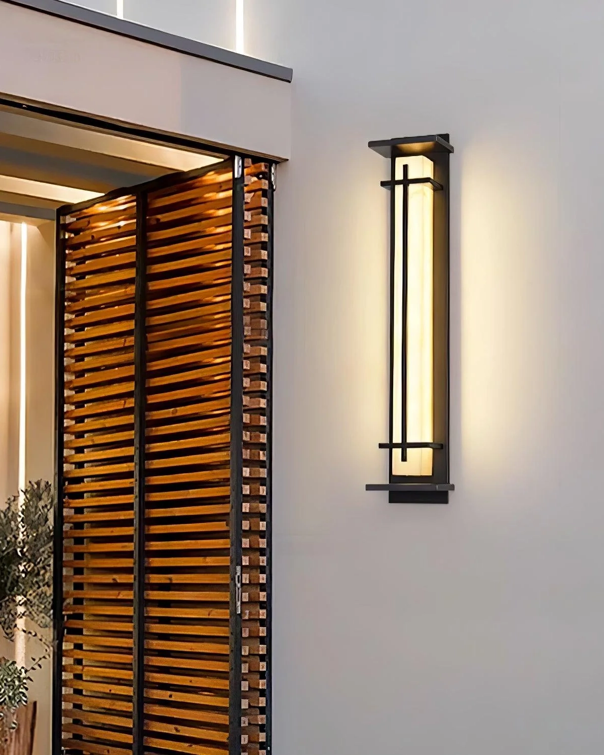 Square Outdoor Wall Light