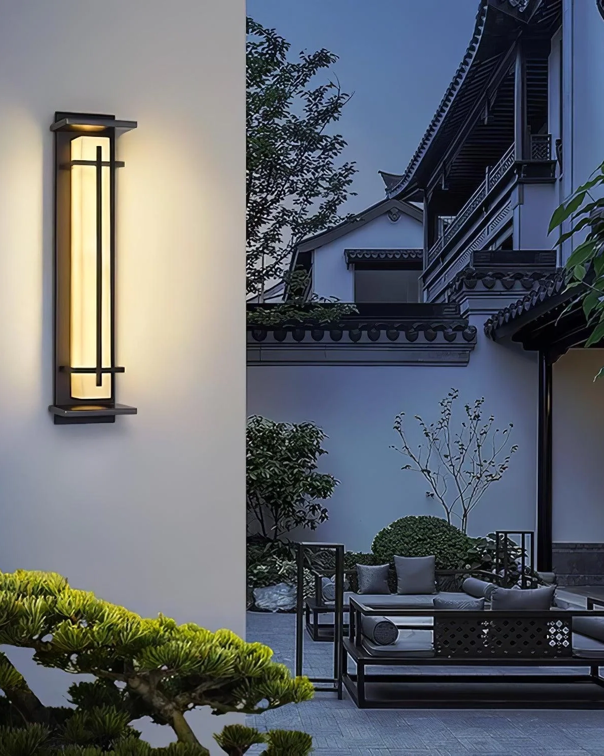 Square Outdoor Wall Light