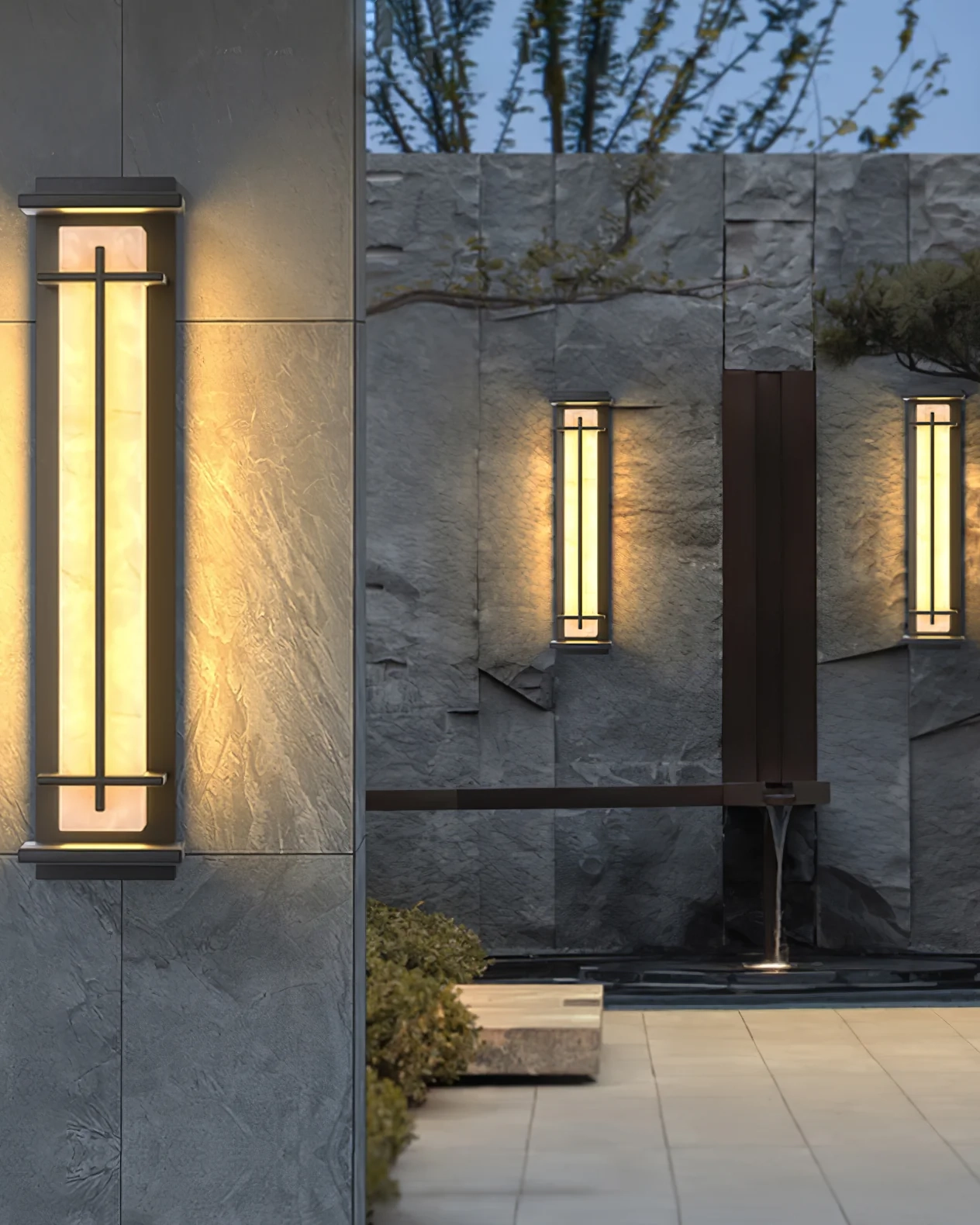 Square Outdoor Wall Light