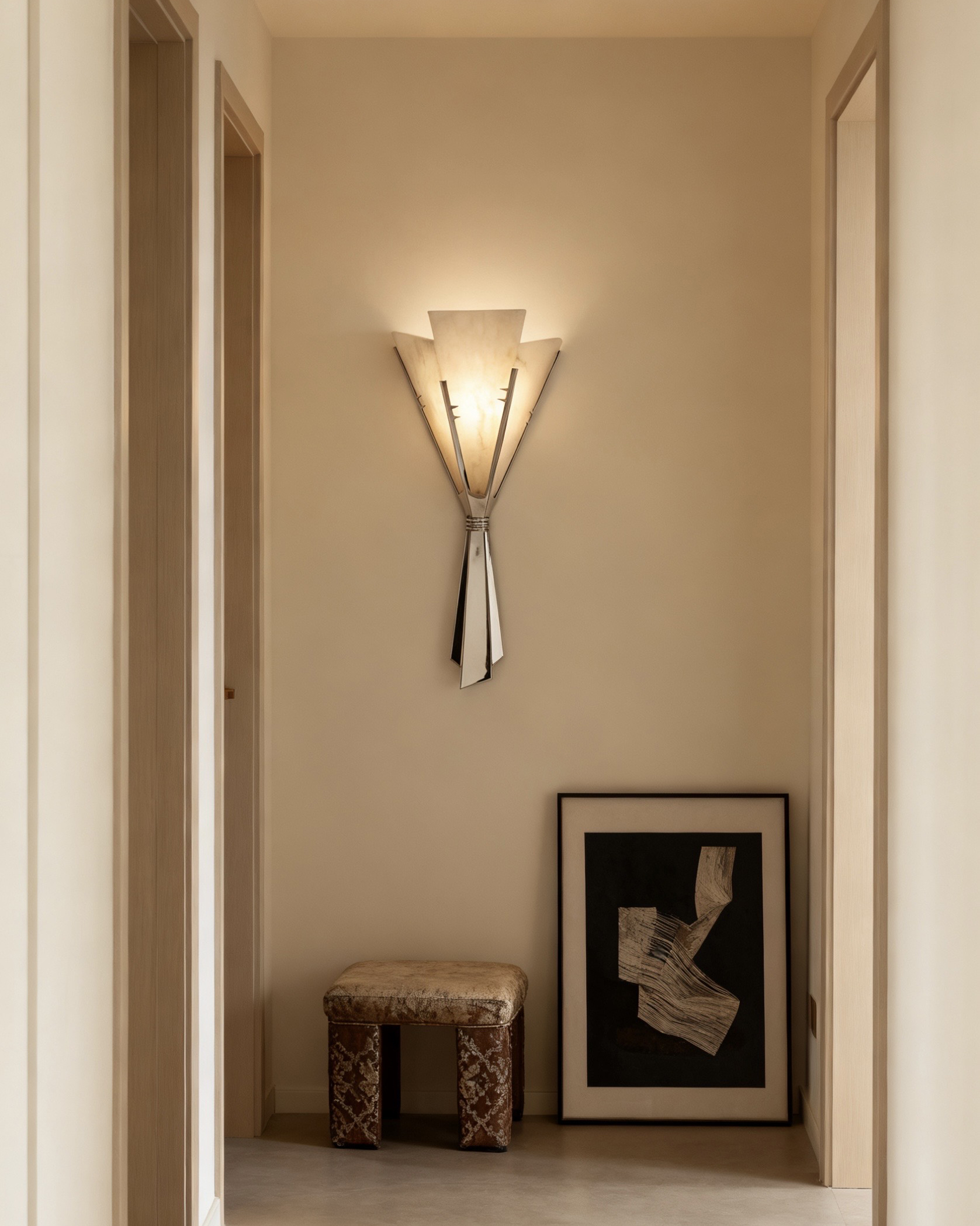 Steel Bloom Wall Lamp