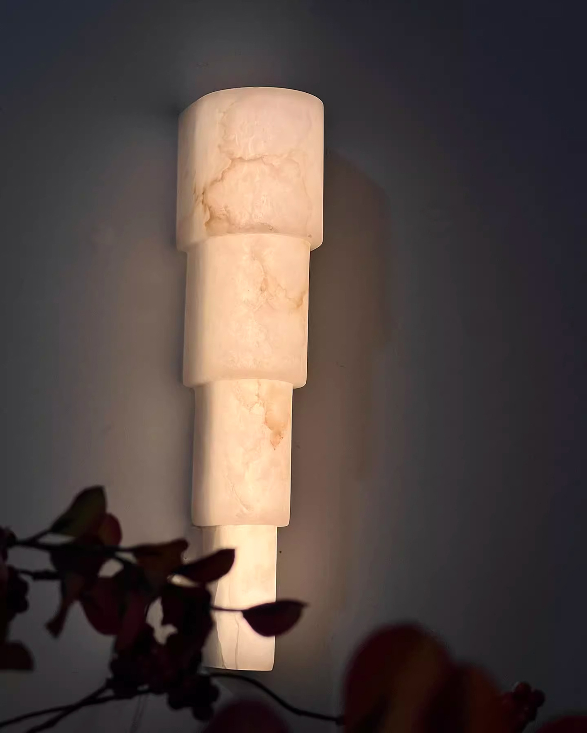 Stela Alabaster Wall Light