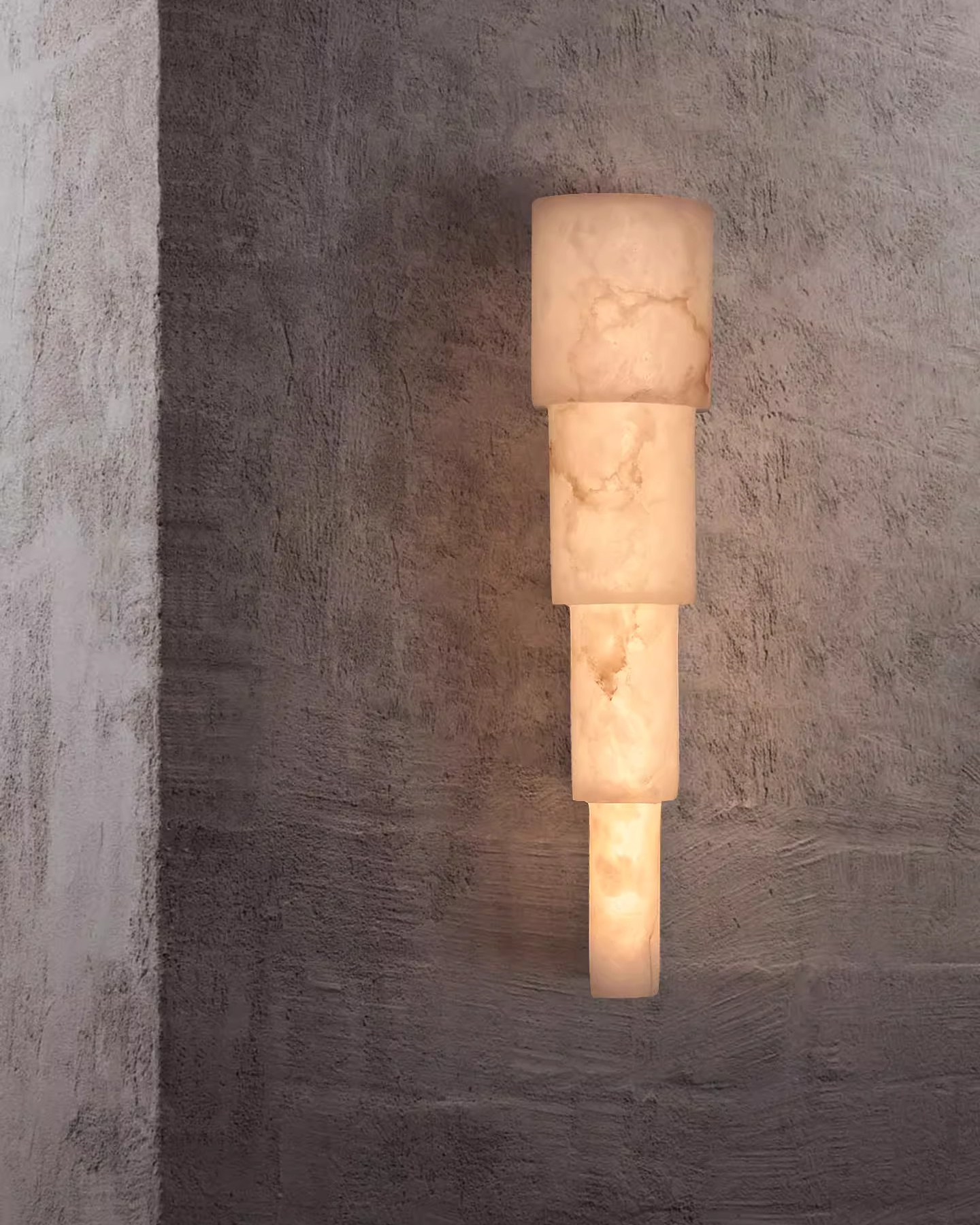 Stela Alabaster Wall Light