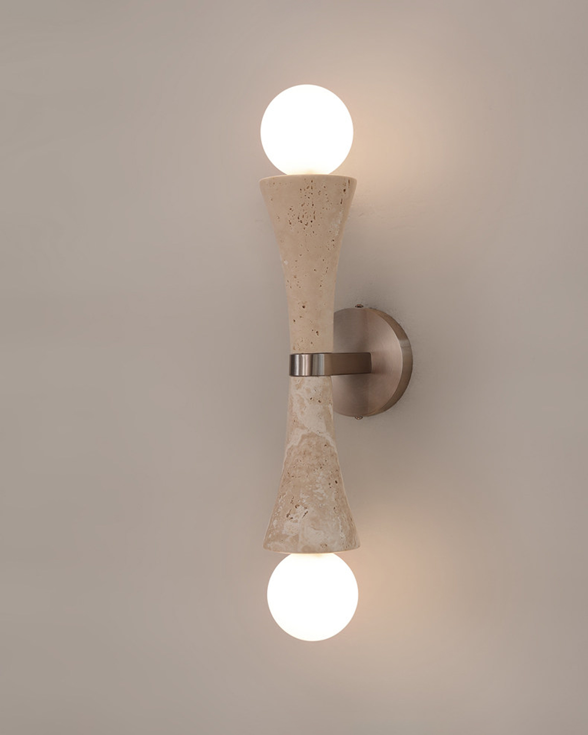 Stone & Jade Twin Wall Lamp