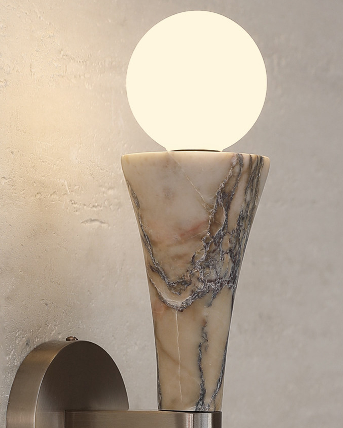 Stone & Jade Twin Wall Lamp