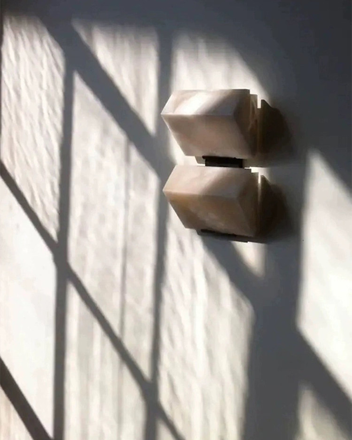 Strata Alabaster Wall Light