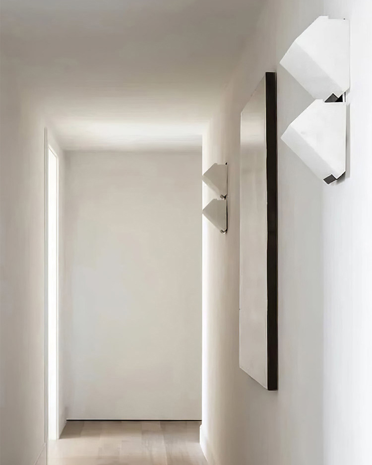 Strata Alabaster Wall Light