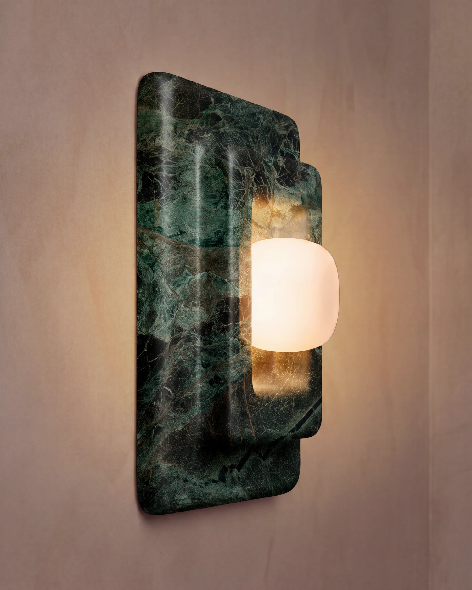 Strata Stone Wall Sconce