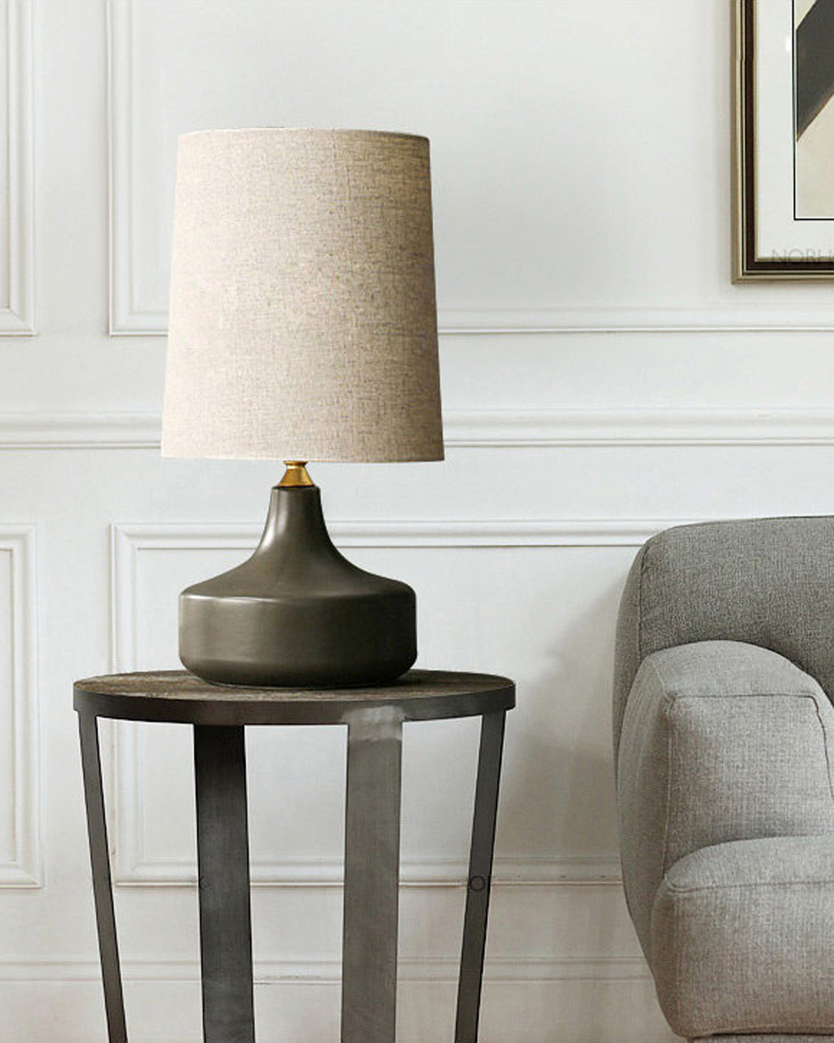 Subtle Silhouette Table Lamp