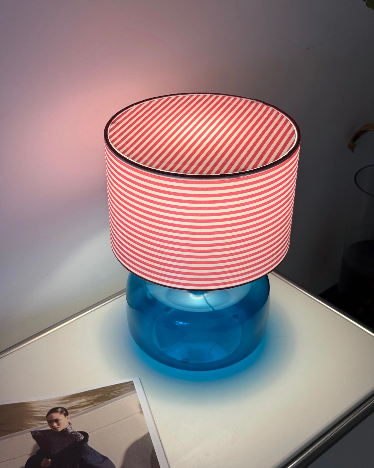 Taffy Glass Table Lamp