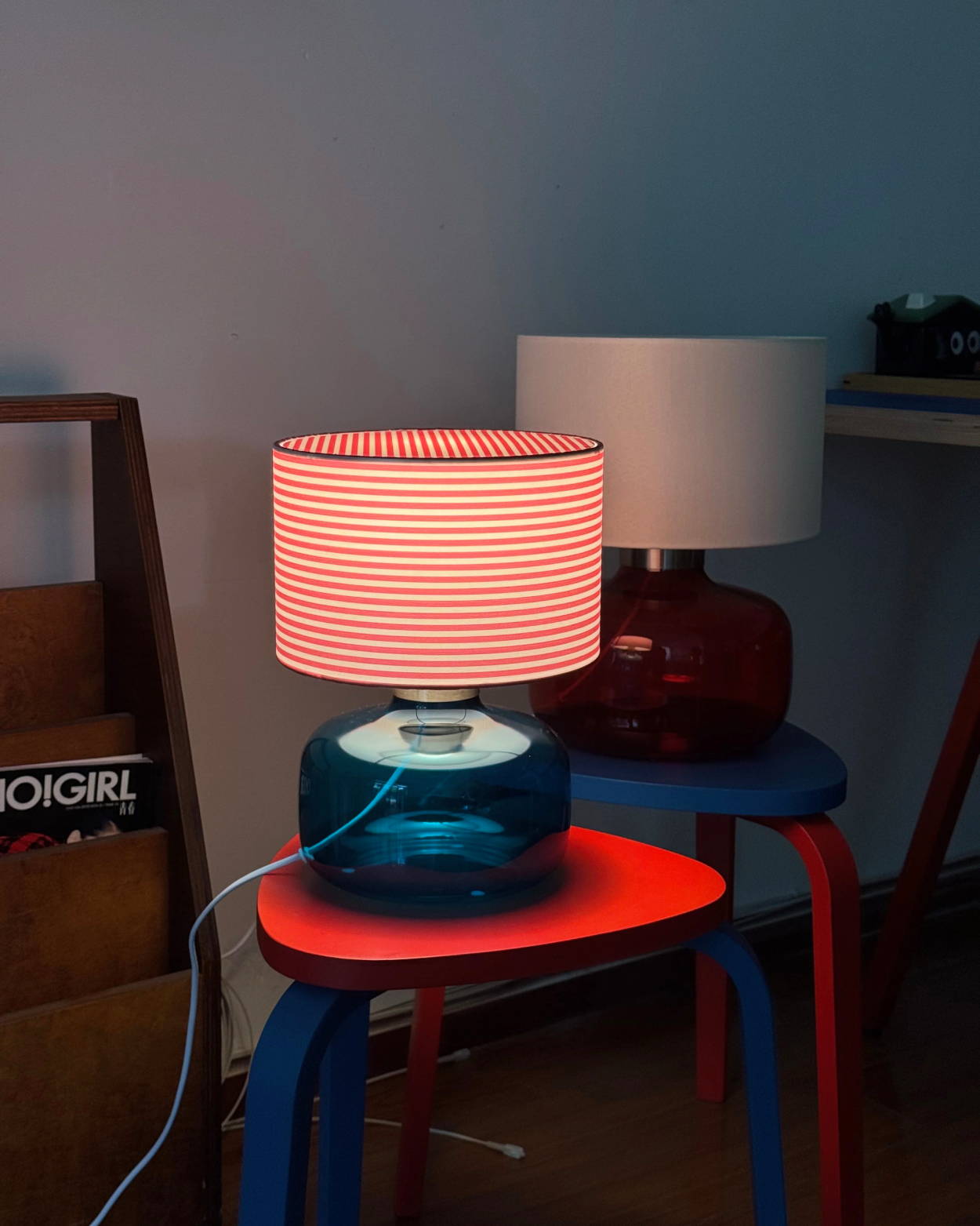 Taffy Glass Table Lamp