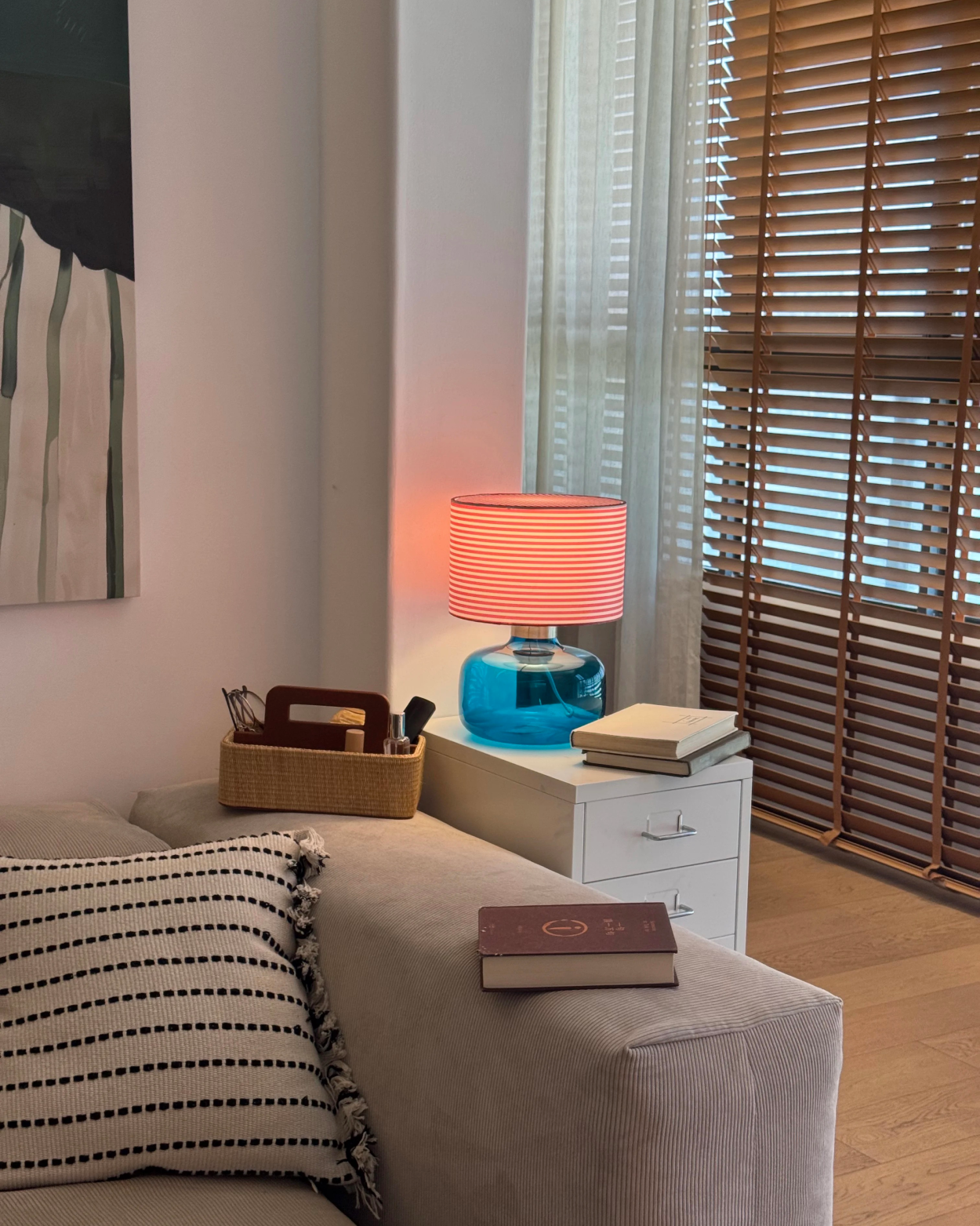 Taffy Glass Table Lamp