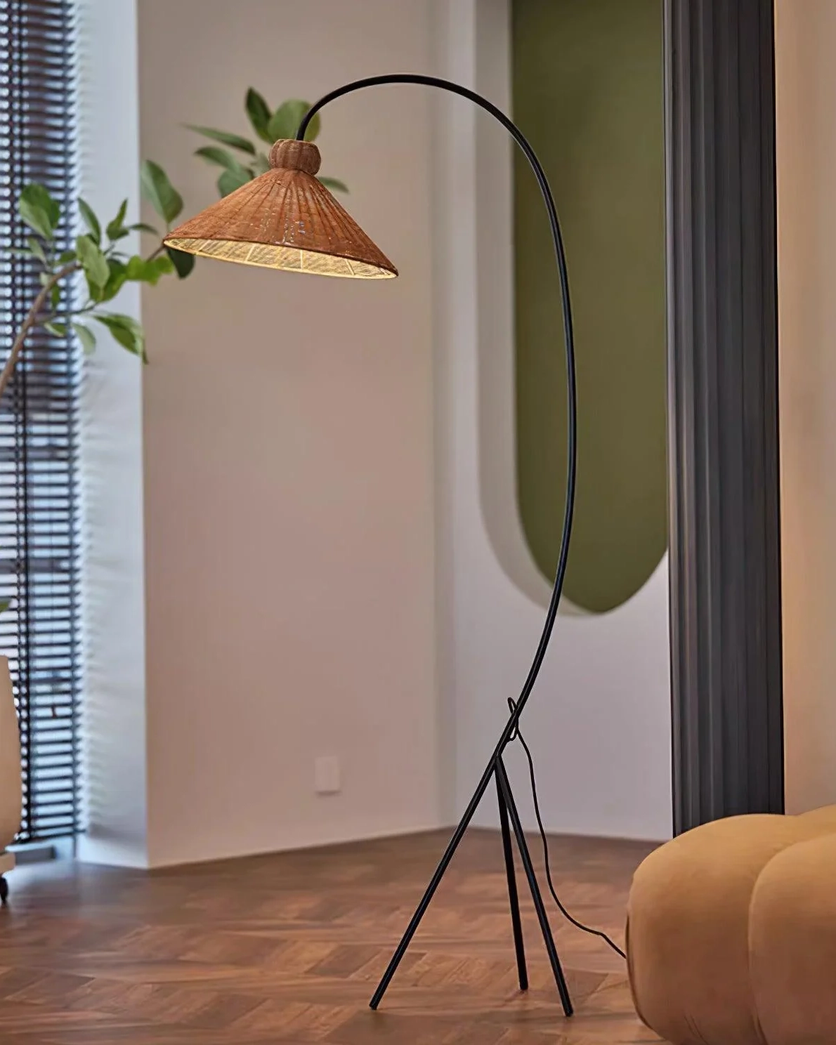 Tana Woven Floor Lamp