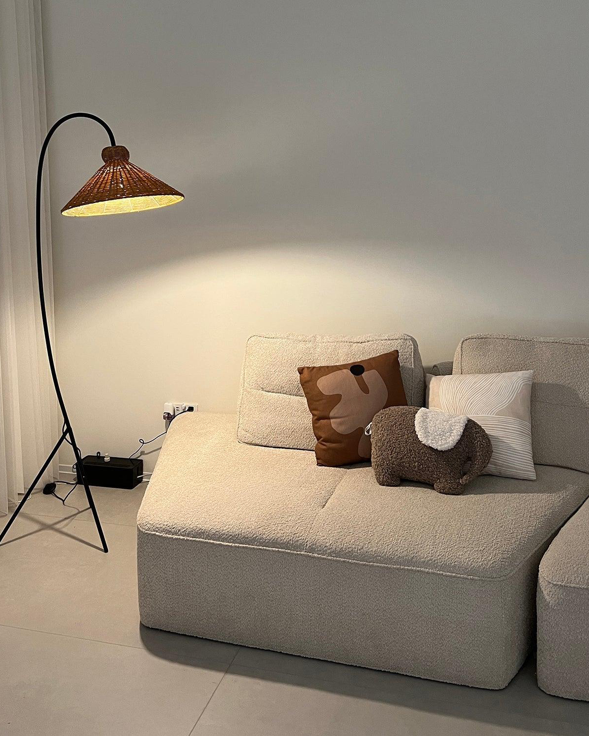 Tana Woven Floor Lamp