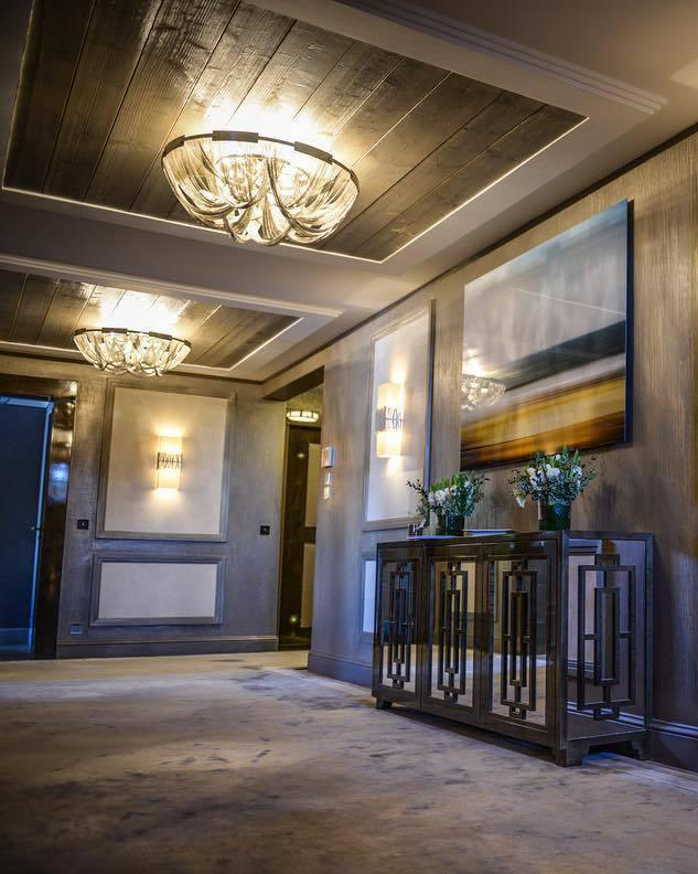 Tassel Aluminum Chain Ceiling Light