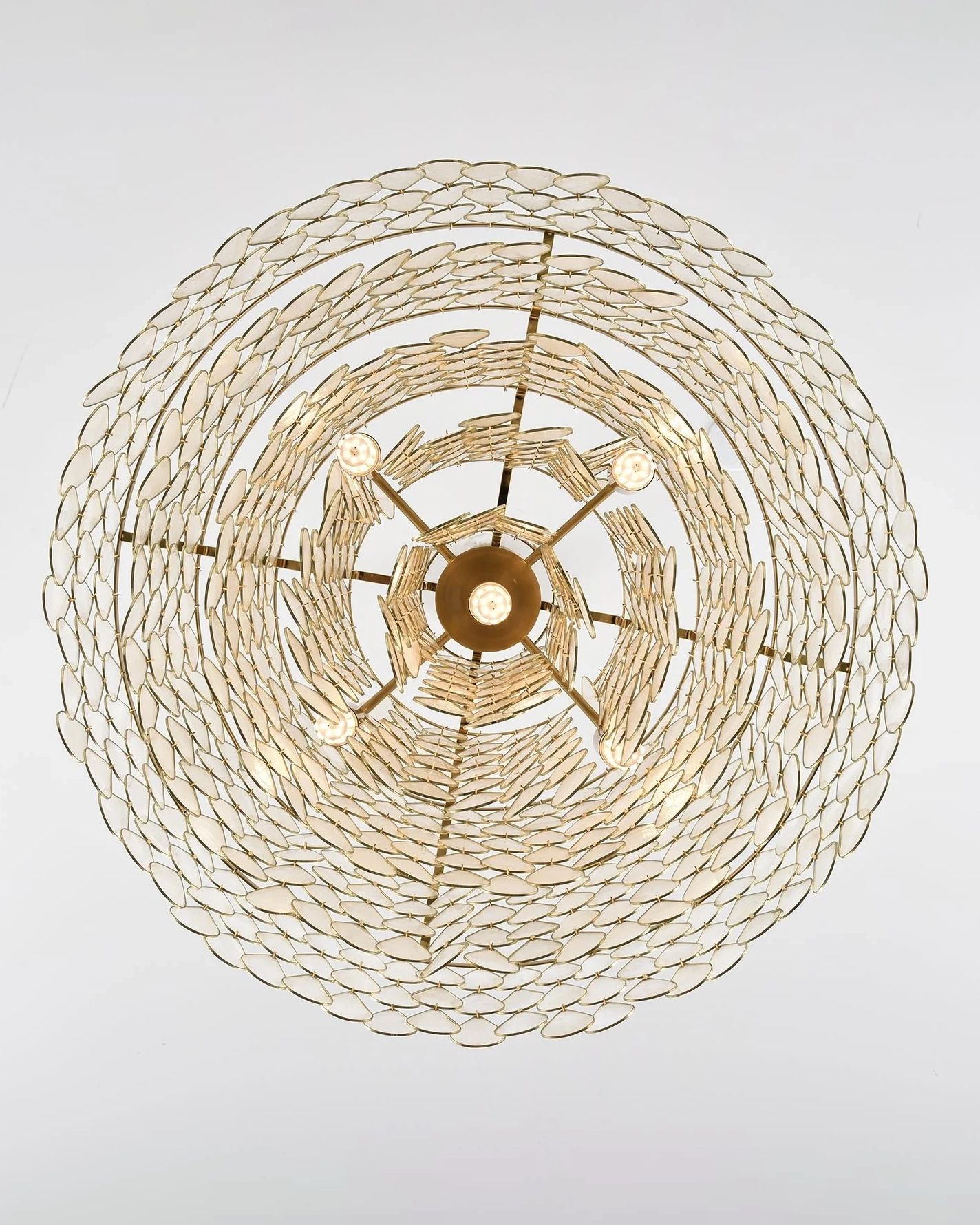 Teardrops Shell Chandelier