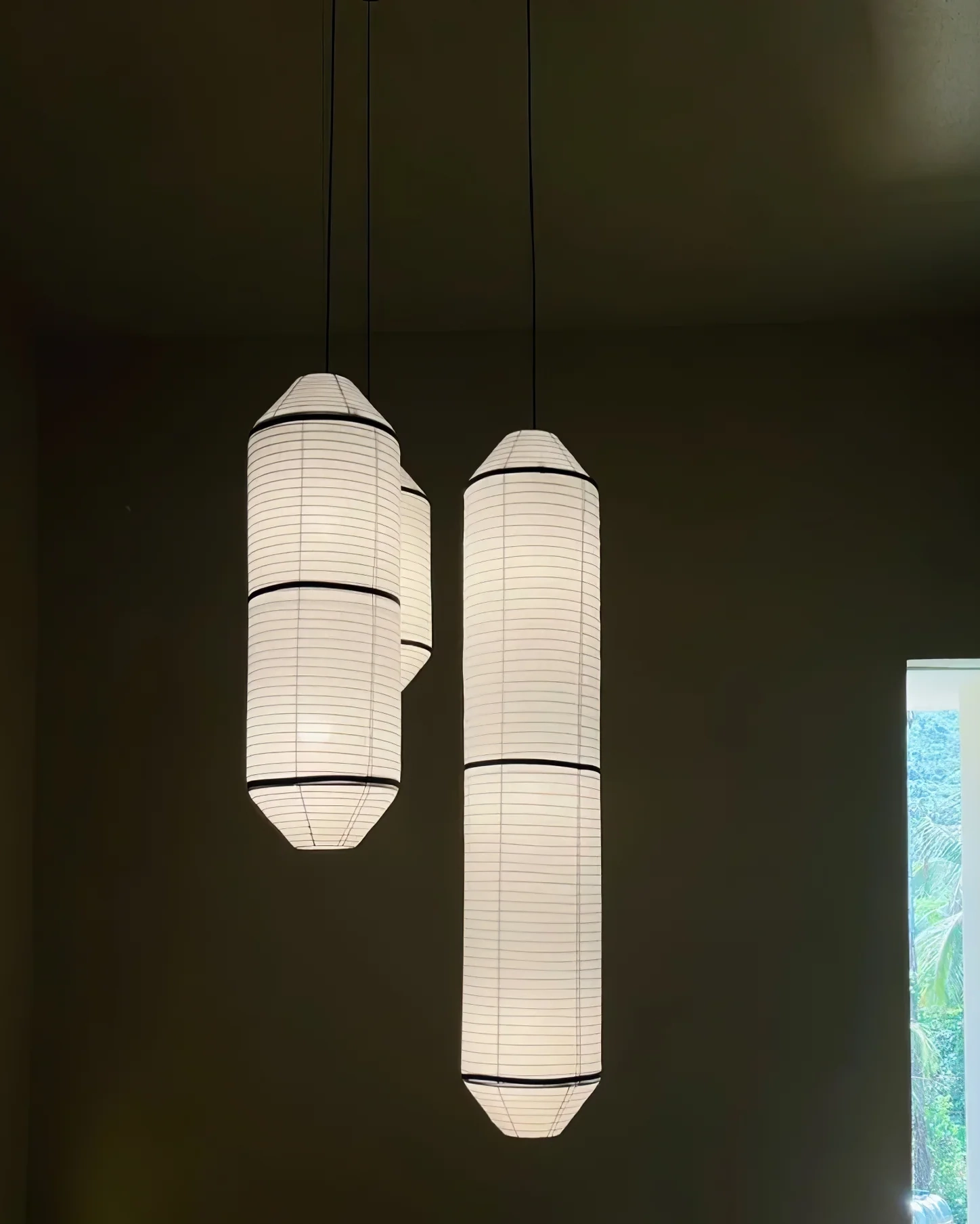 Tekio Washi Paper Pendant Lamp