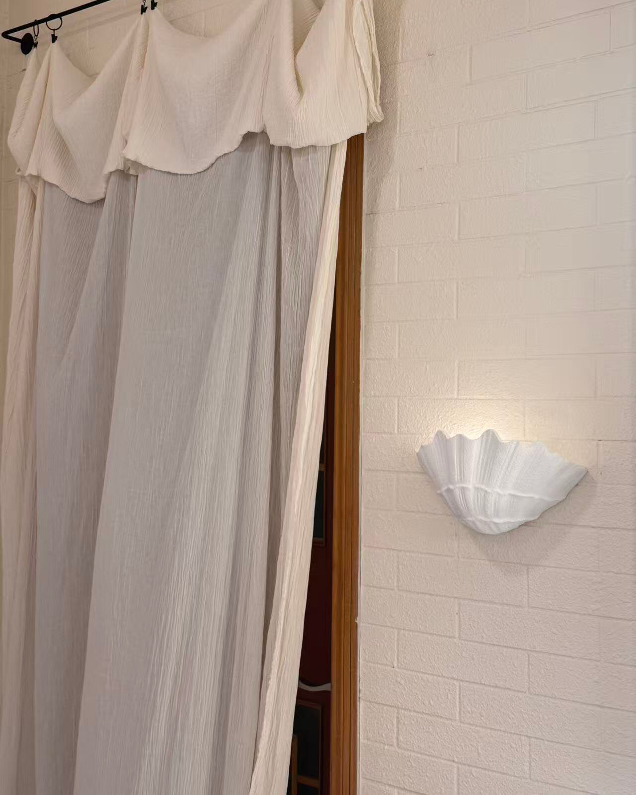 Tidal Bloom Plaster Wall Sconce