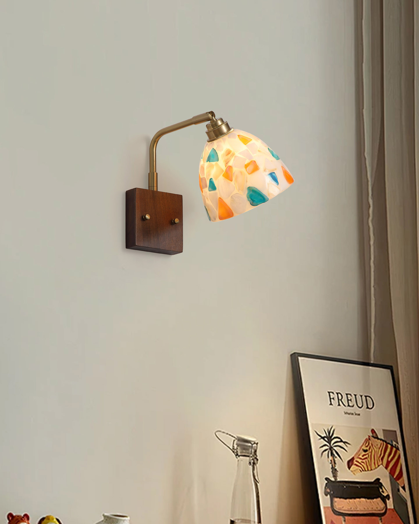 Tidal Mosaic Wall Sconce