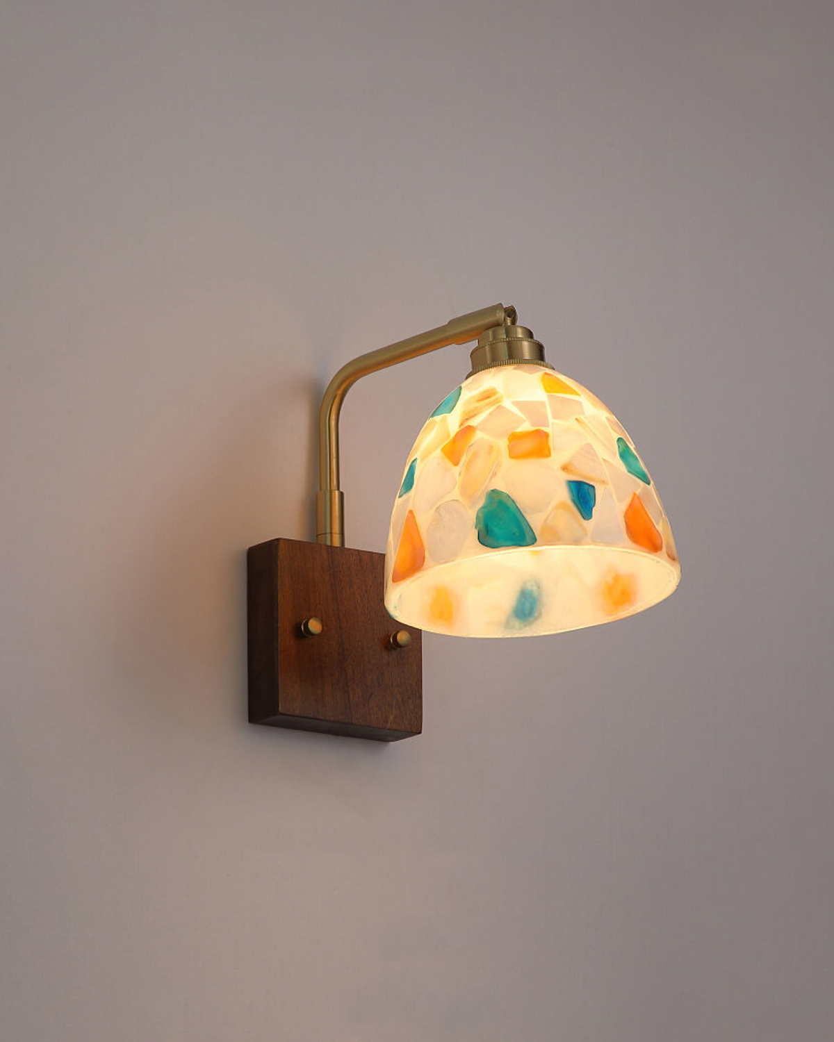 Tidal Mosaic Wall Sconce