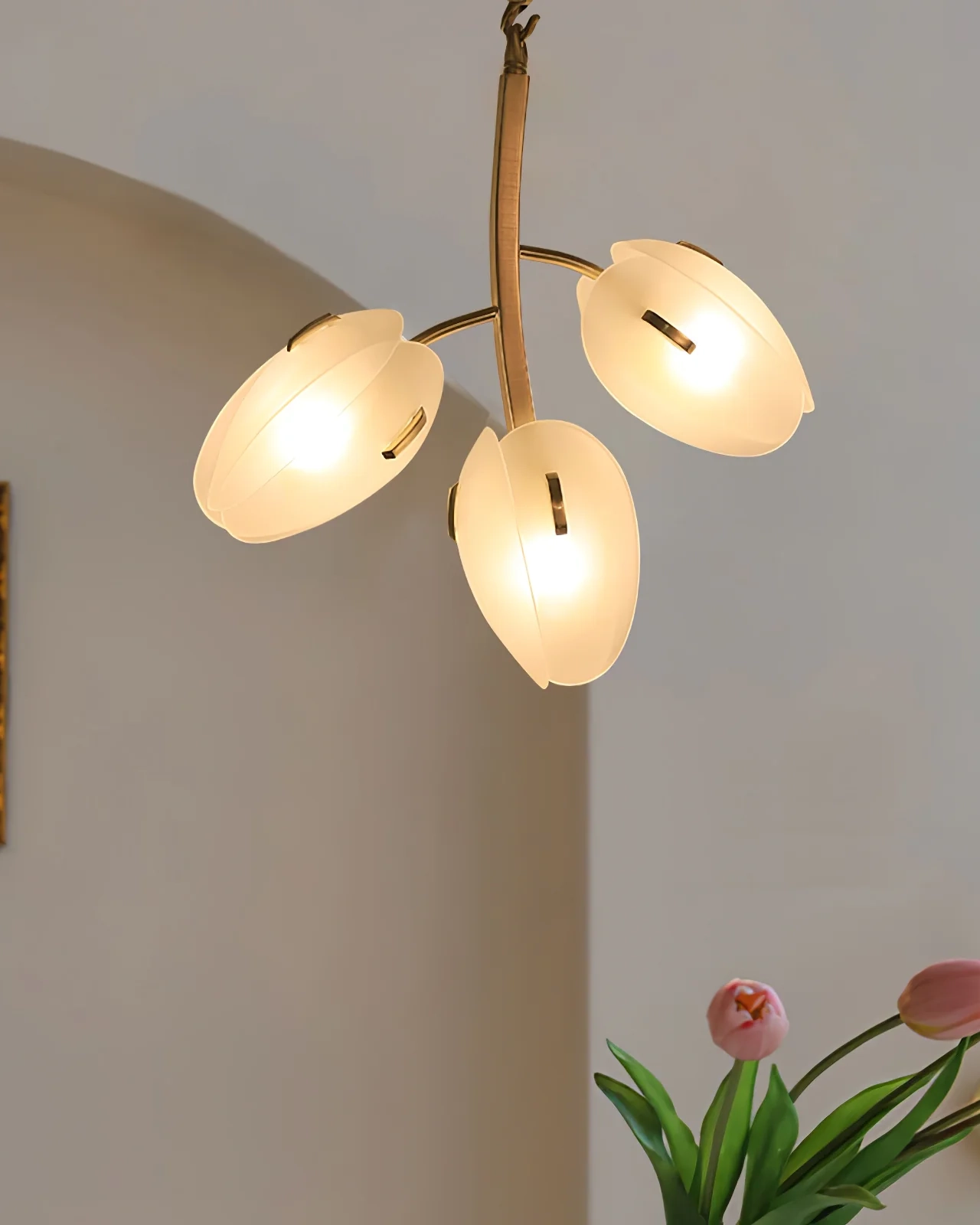 Tulip Bud Chandelier