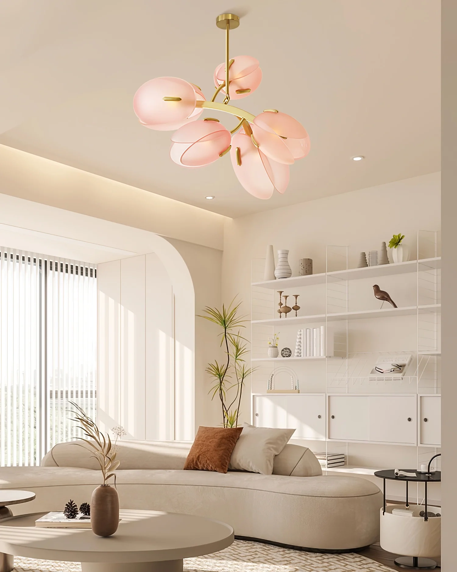 Tulip Bud Chandelier