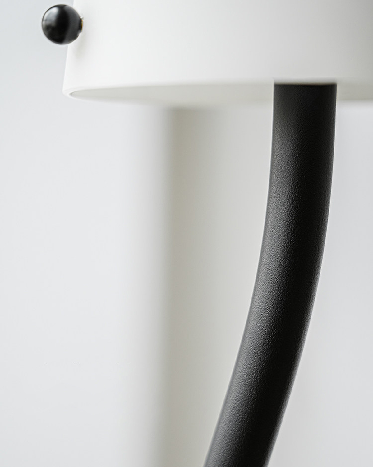 Twin Mushroom Side Table Floor Lamp