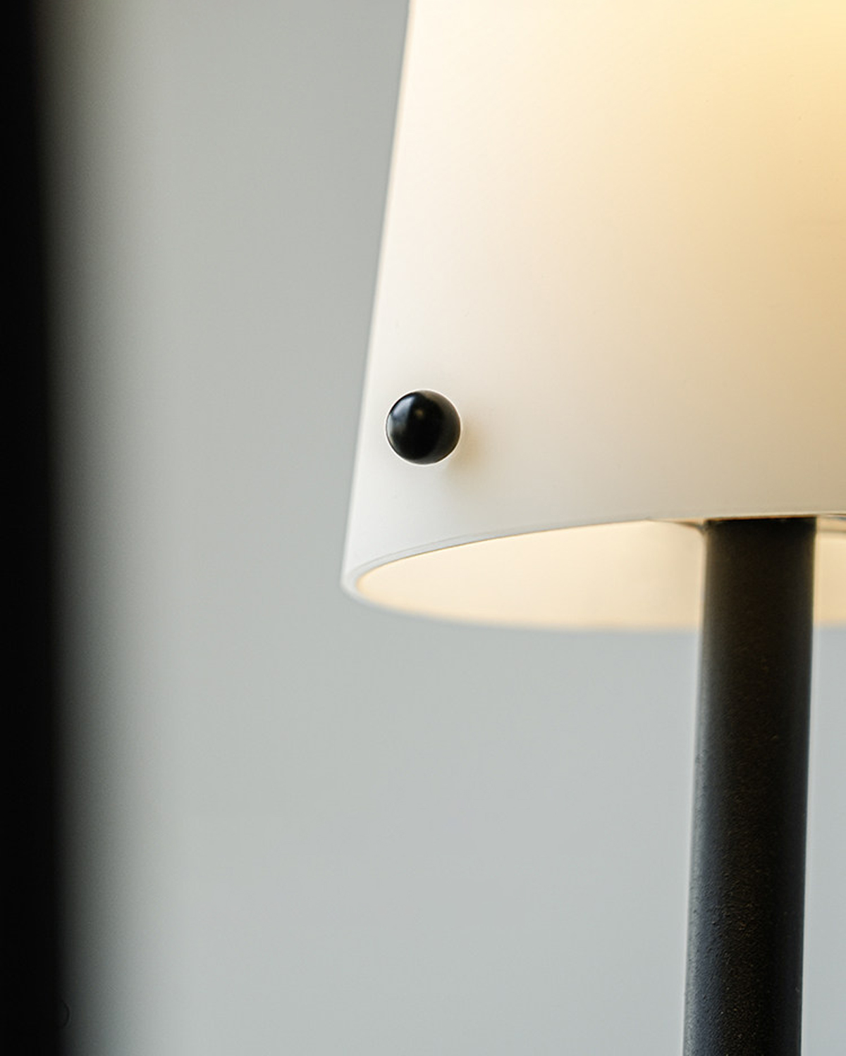 Twin Mushroom Side Table Floor Lamp