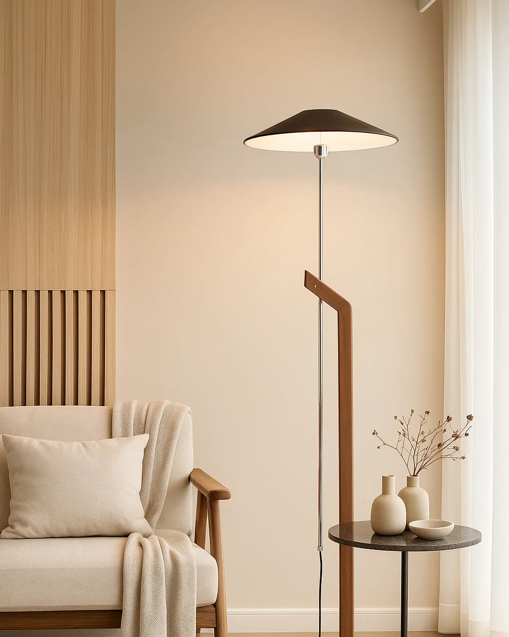 Umbrella Floor Lamp
