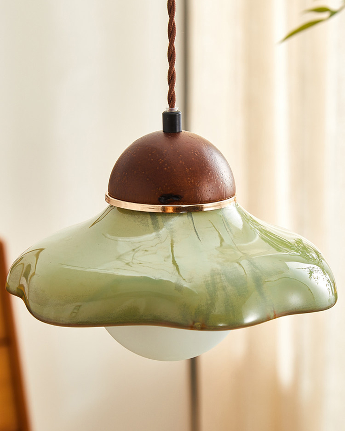 Verdant Glaze Pendant Light