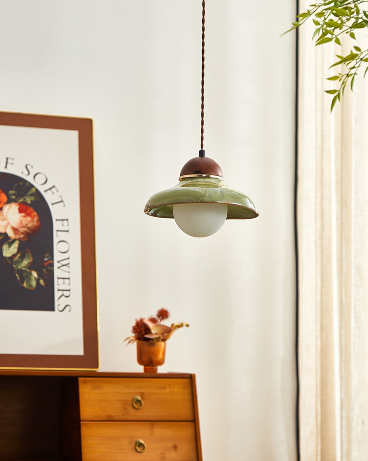 Verdant Glaze Pendant Light