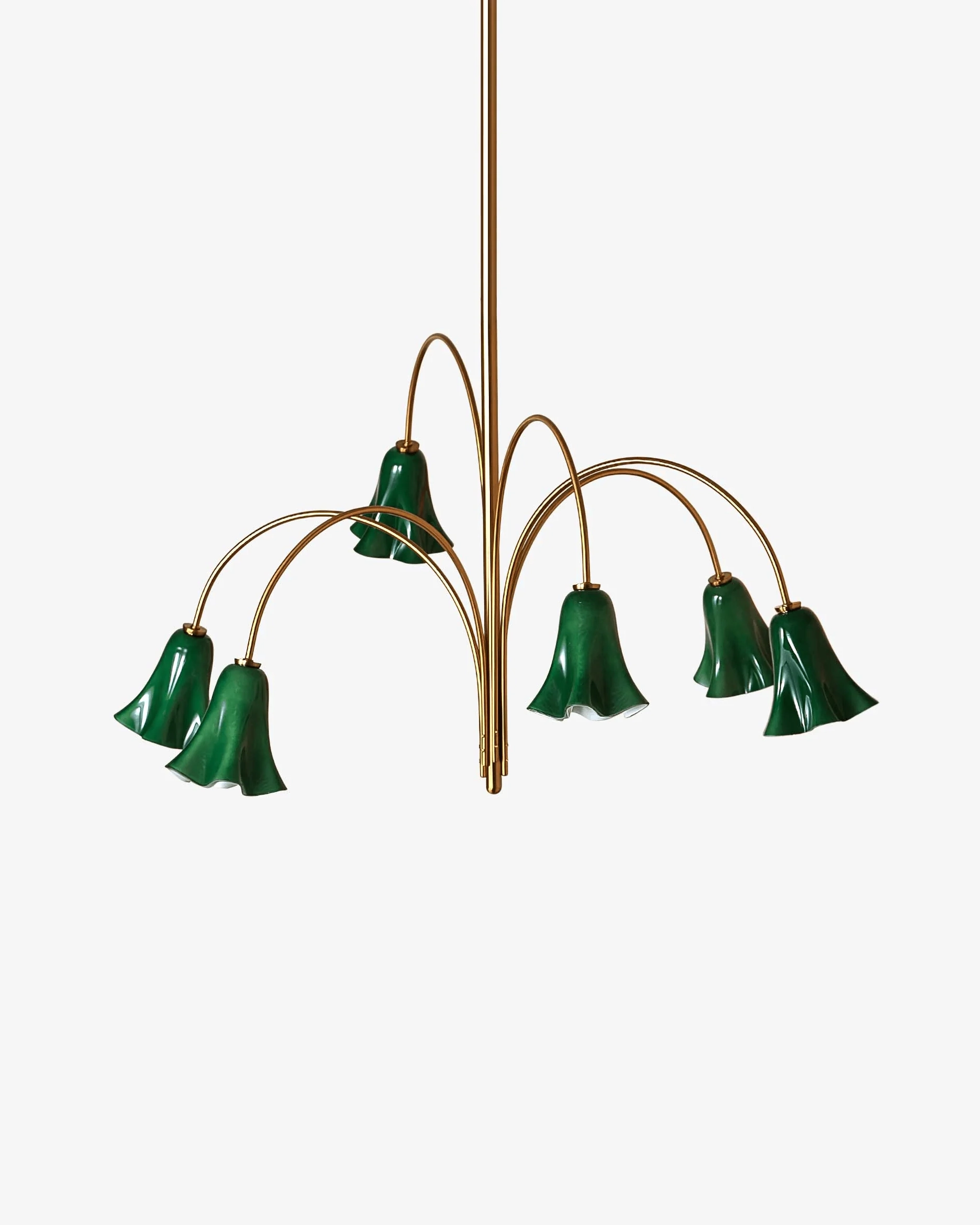 Verdant Orchid Chandelier