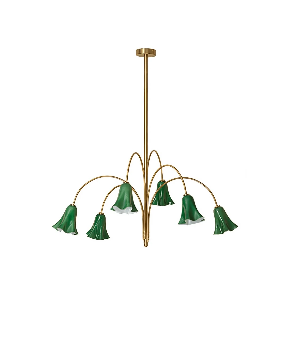 Verdant Orchid Chandelier