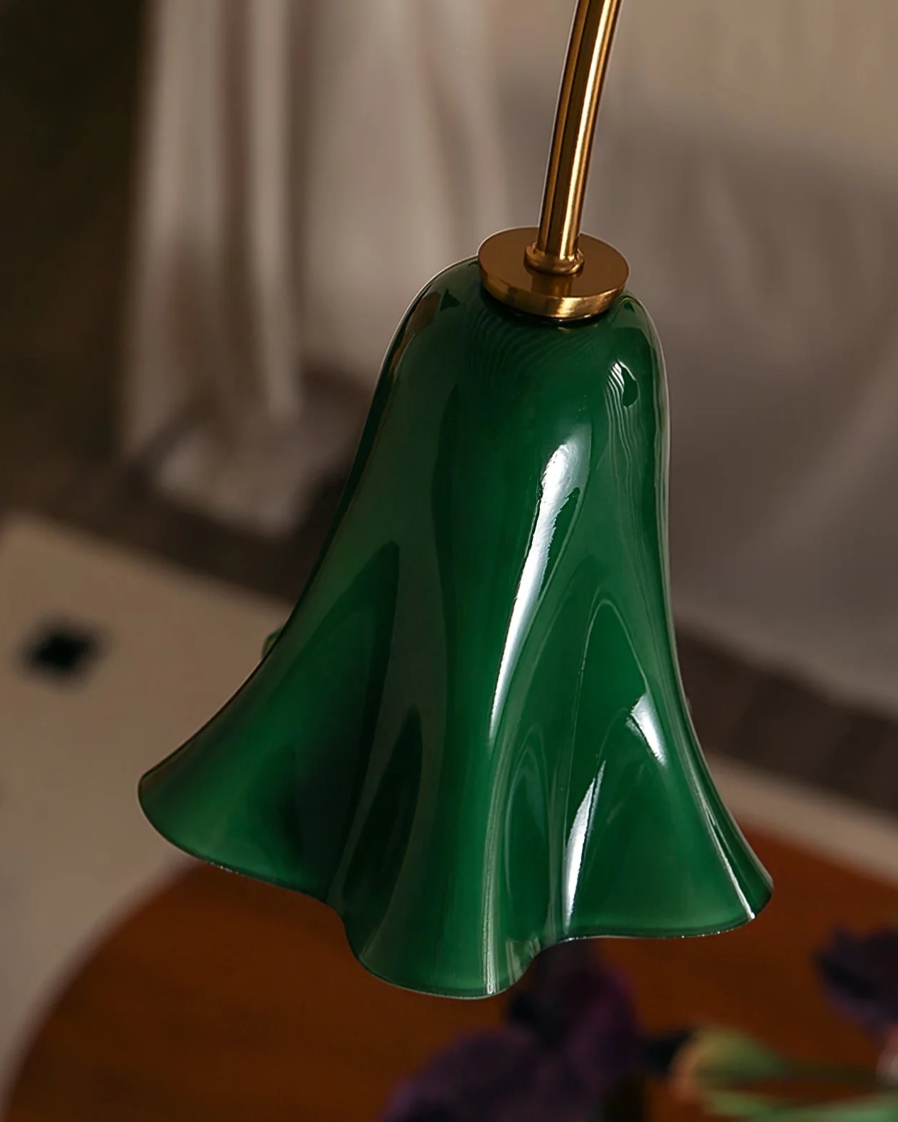 Verdant Orchid Chandelier