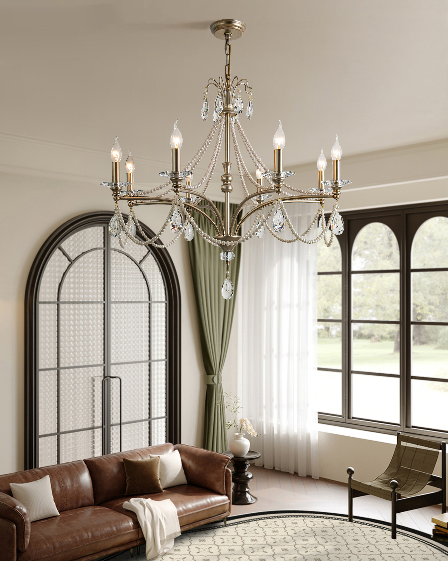 Versailles Pearl Chandelier