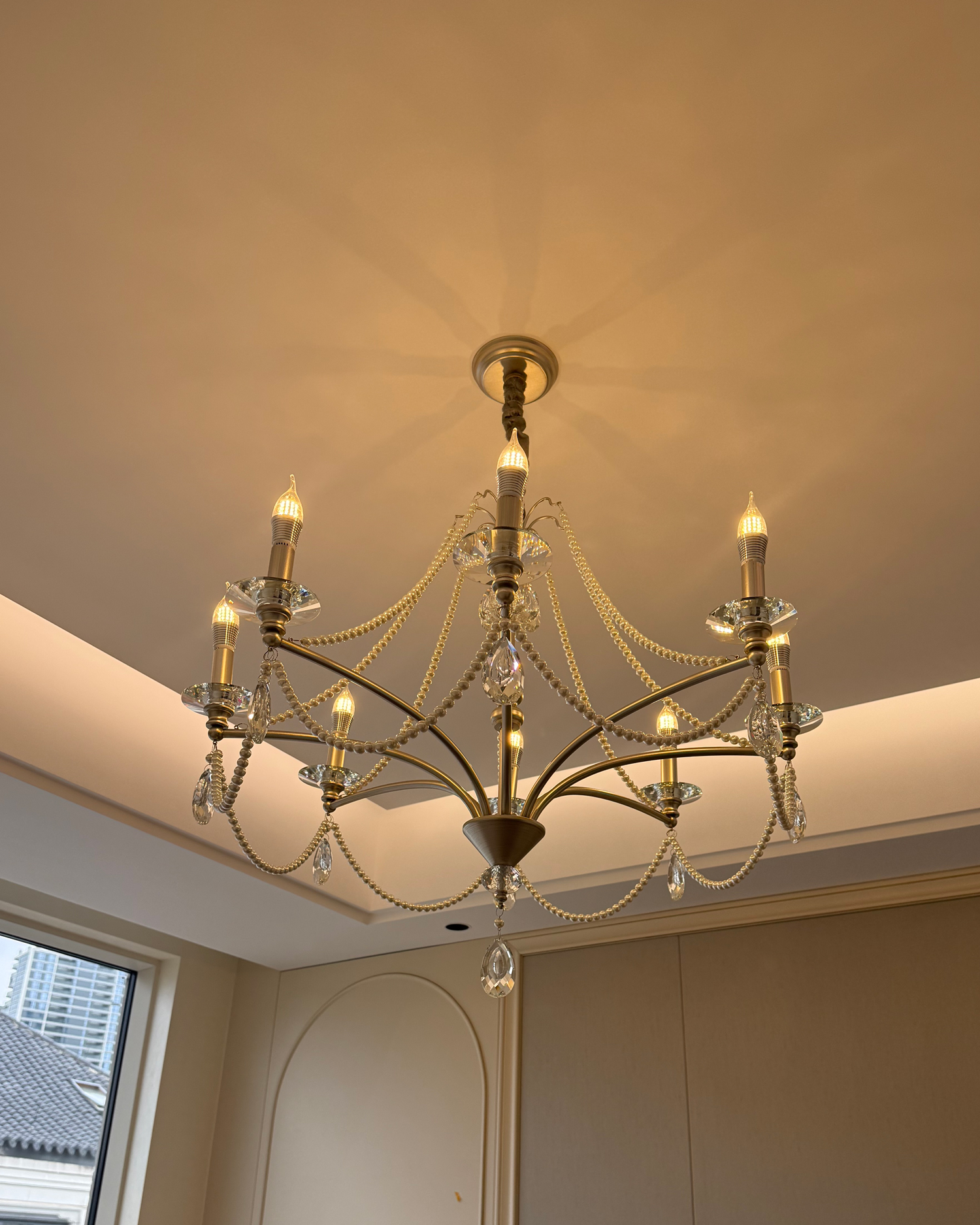 Versailles Pearl Chandelier