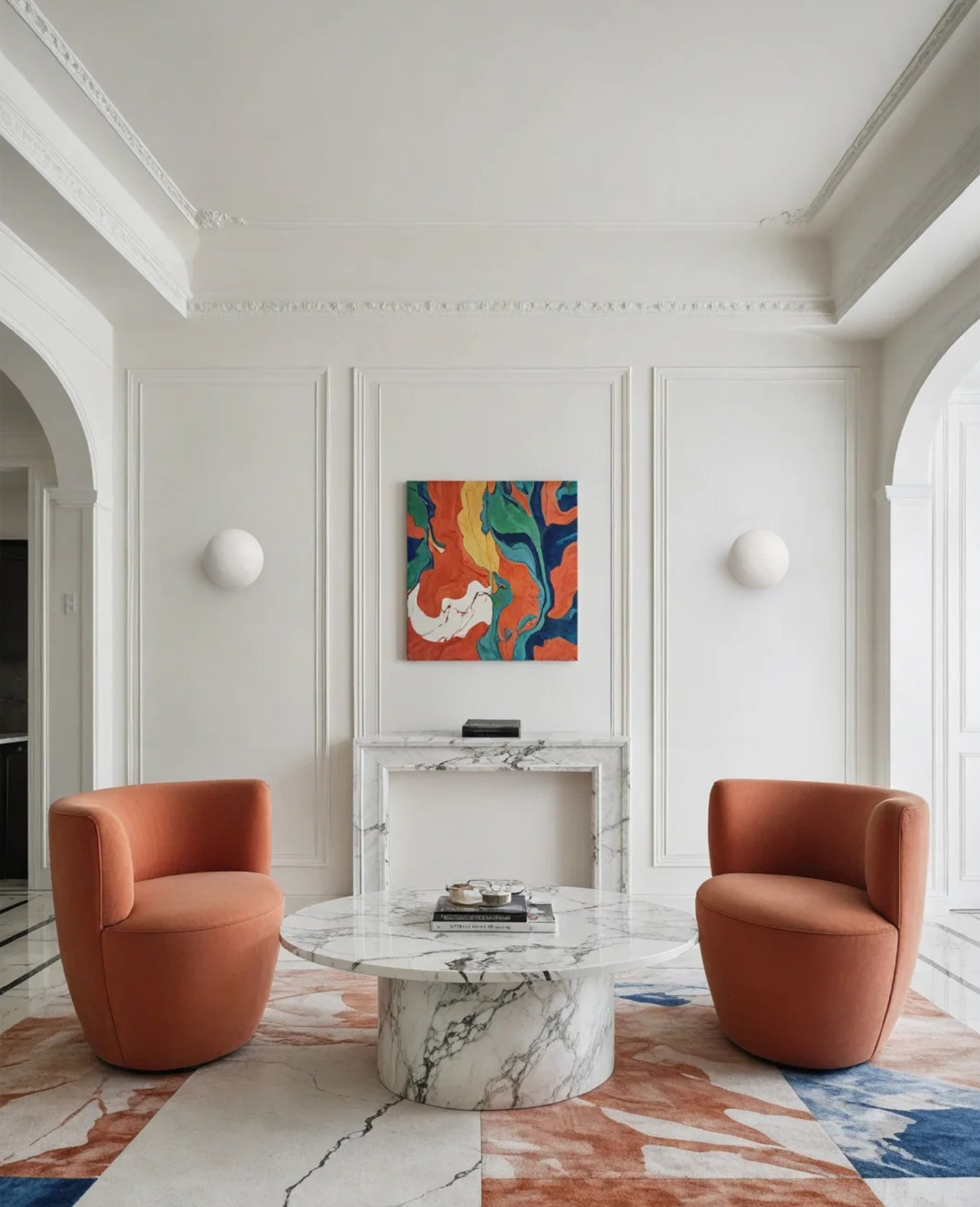 Vespera Alabaster Wall Light
