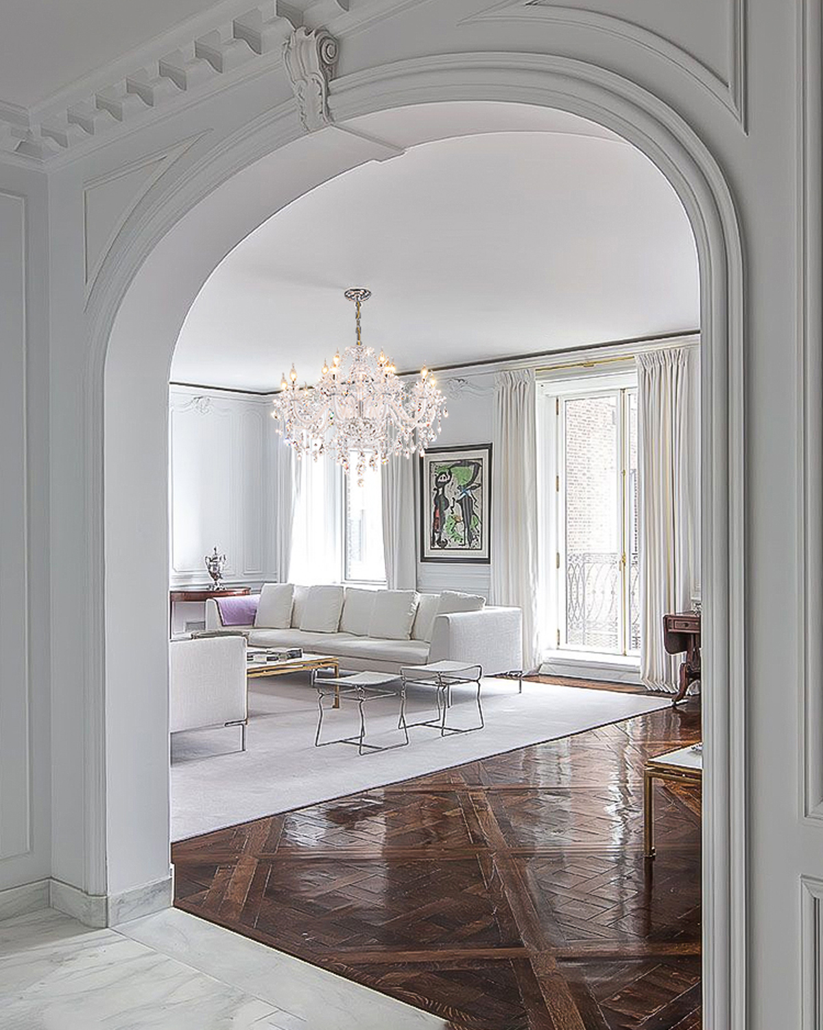 Vintage Grace Crystal Chandelier 