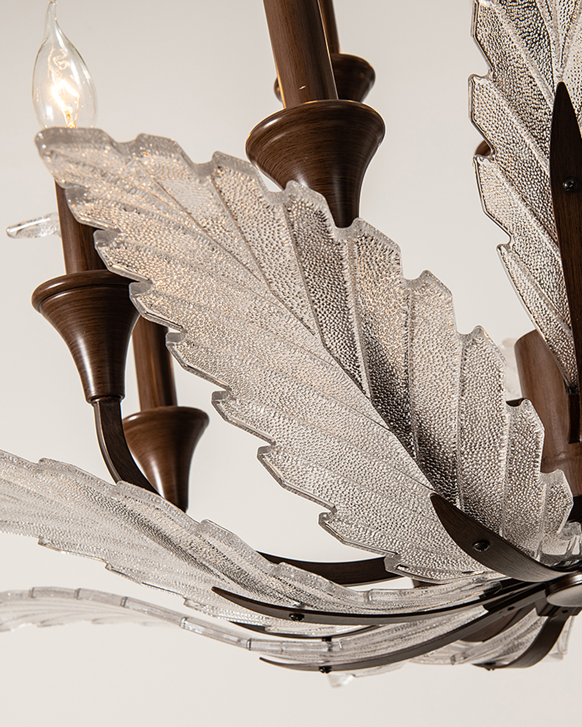 Vintage Laurel Crystal Chandelier