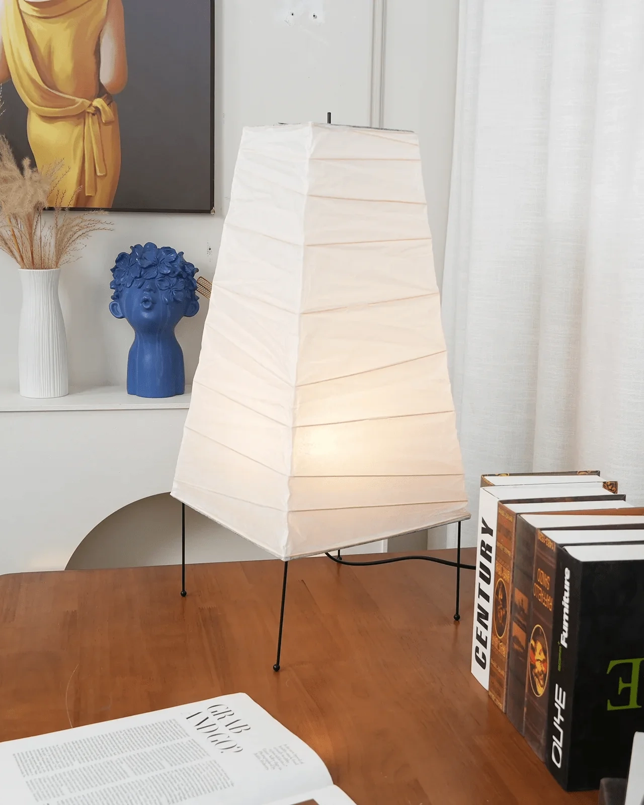 Washi Paper 4N Table Lamp