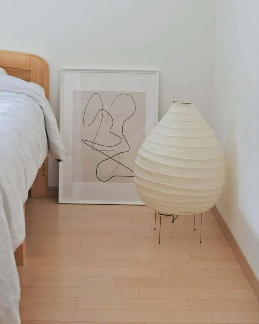 Washi Paper Lantern Table Lamp