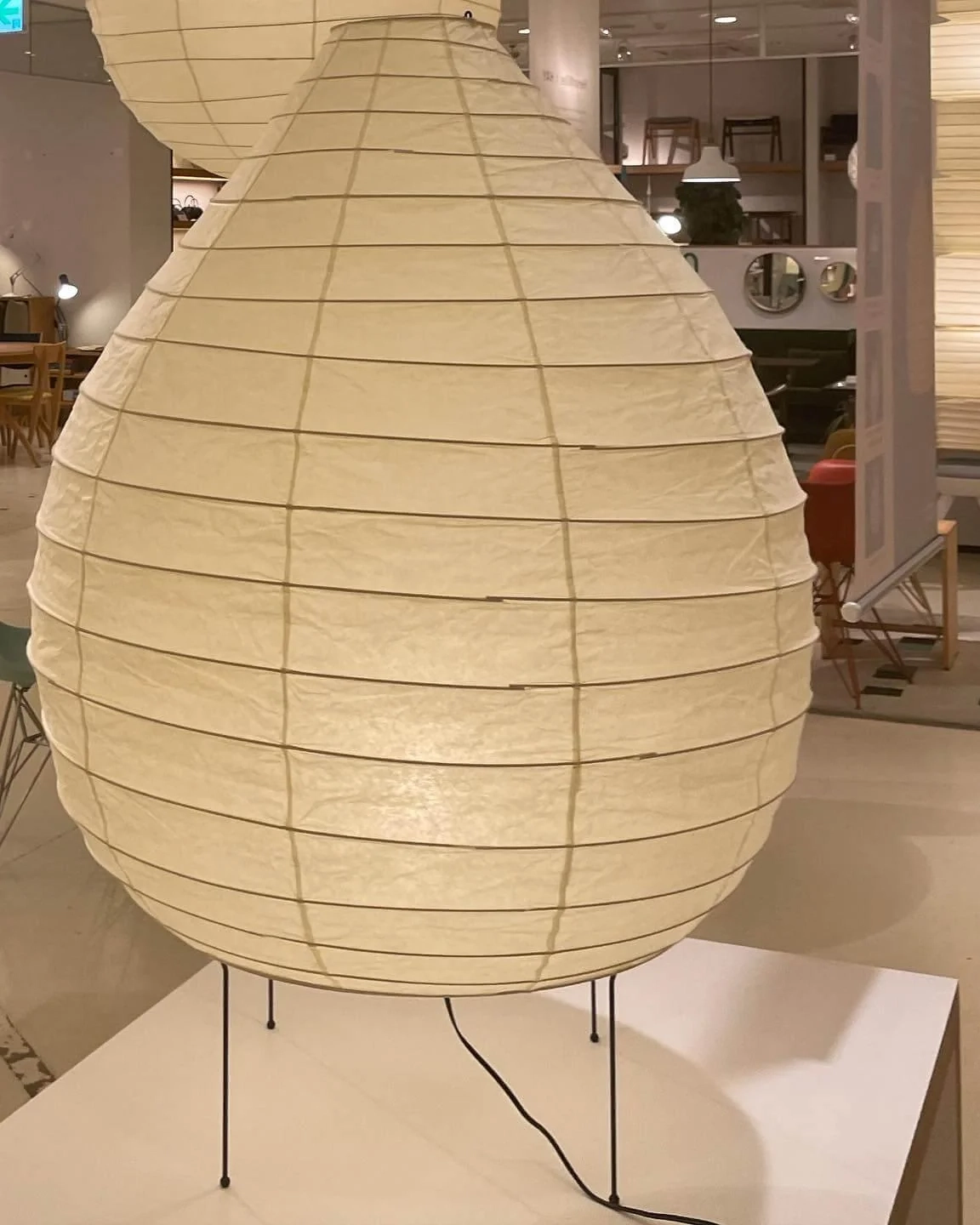 Washi Paper Lantern Table Lamp