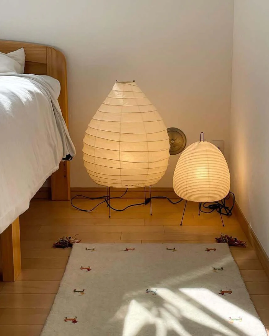 Washi Paper Lantern Table Lamp