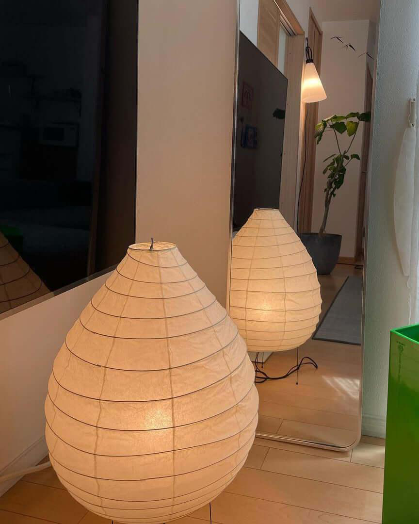 Washi Paper Lantern Table Lamp