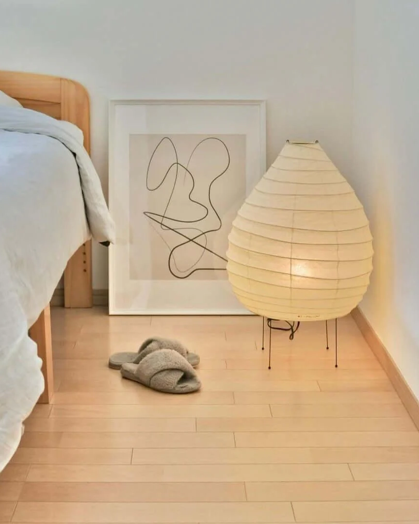 Washi Paper Lantern Table Lamp