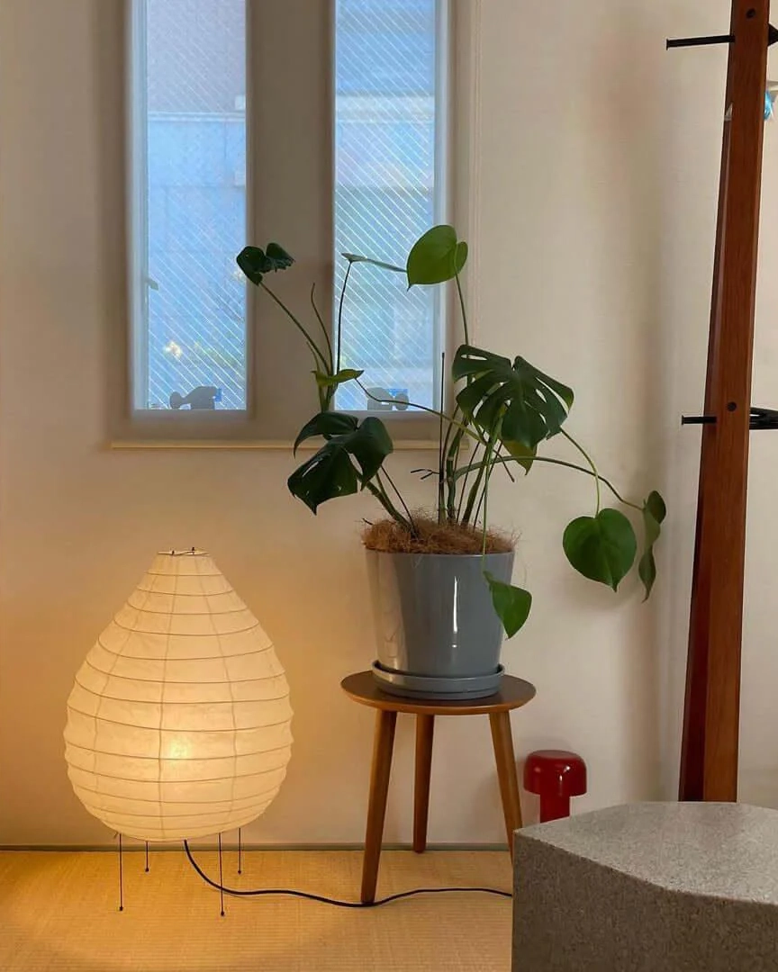 Washi Paper Lantern Table Lamp