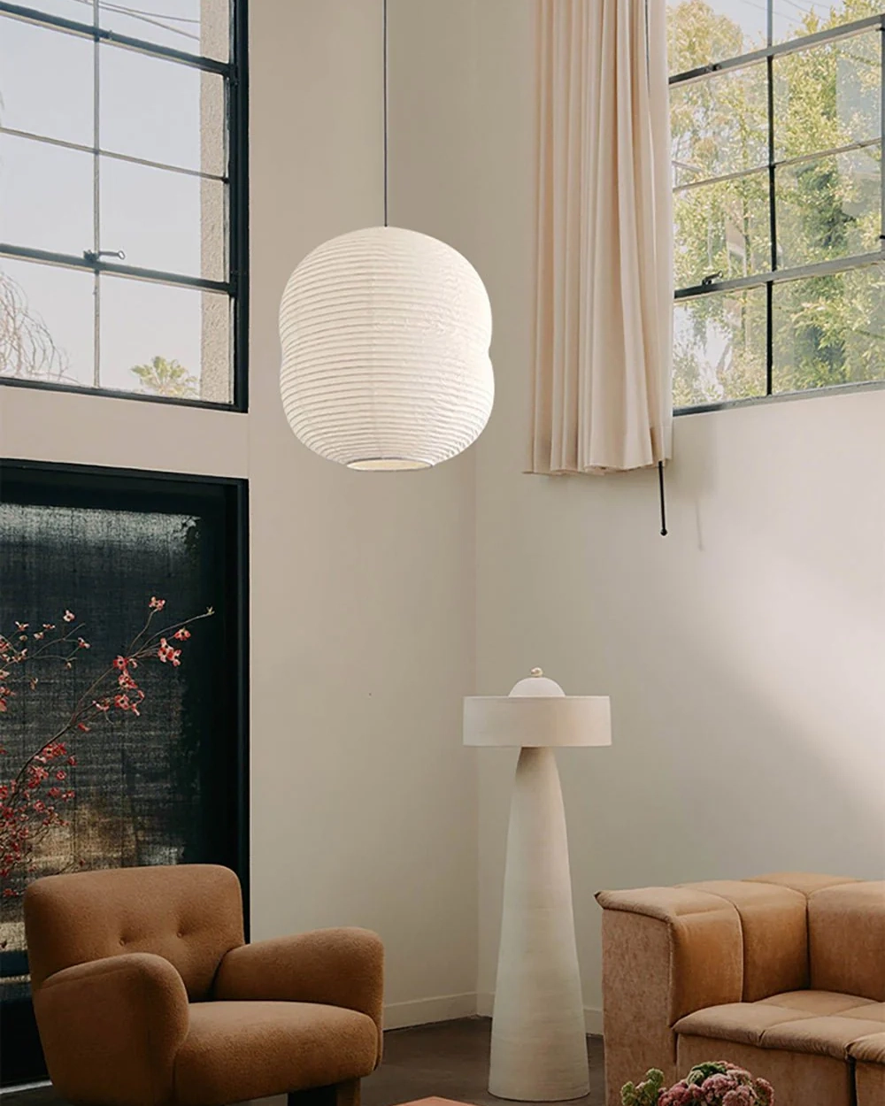 Washi Paper Mini Pendant Light